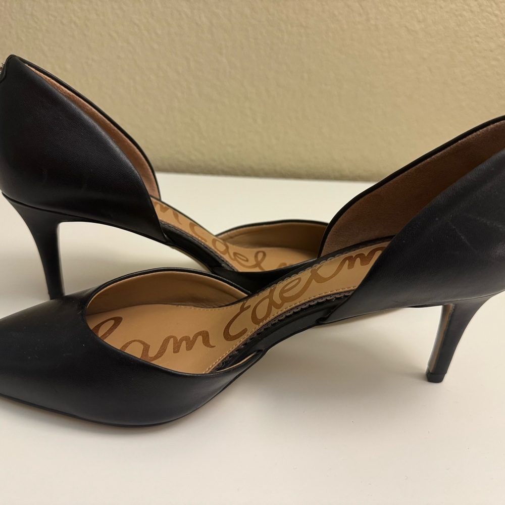 Sam Edelman Black Stiletto Heels